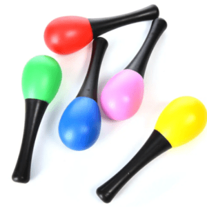 Kit 2 Chocalhos -  Maracas