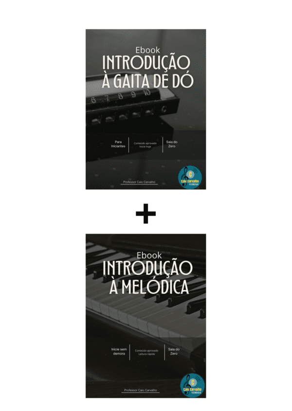 Kit Sopro (Gaita em Dó e Melódica)